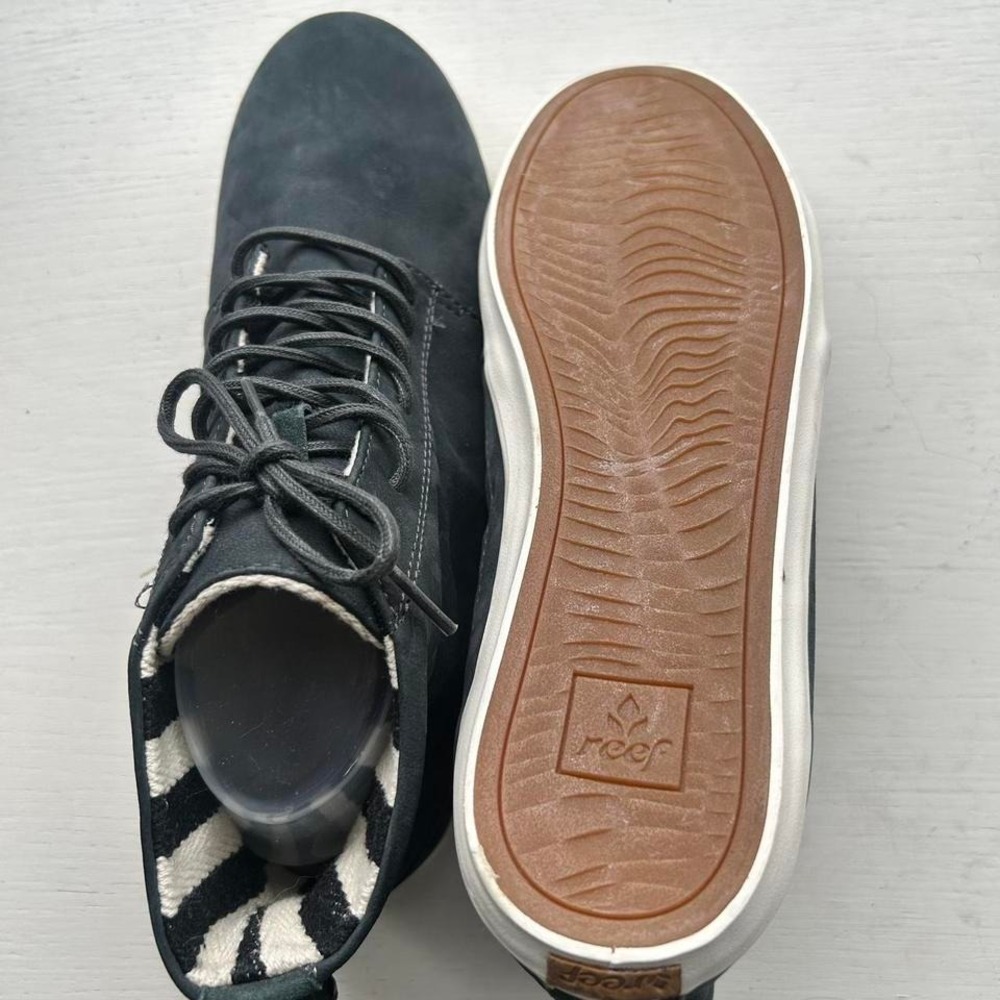 Men's reef blue high top‎ boots size 10 _EUc